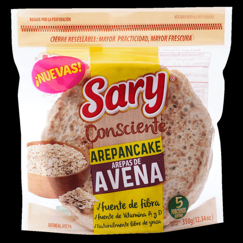 arepa sary 5u 350g avena